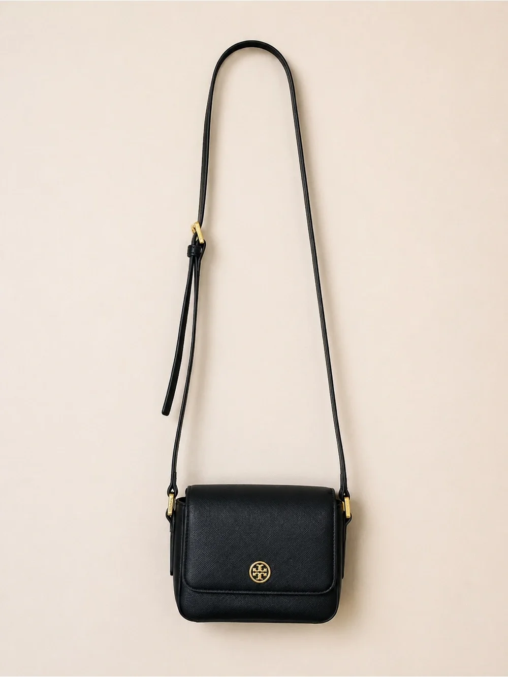 Tory Burch Black Leather Crossbody Bag